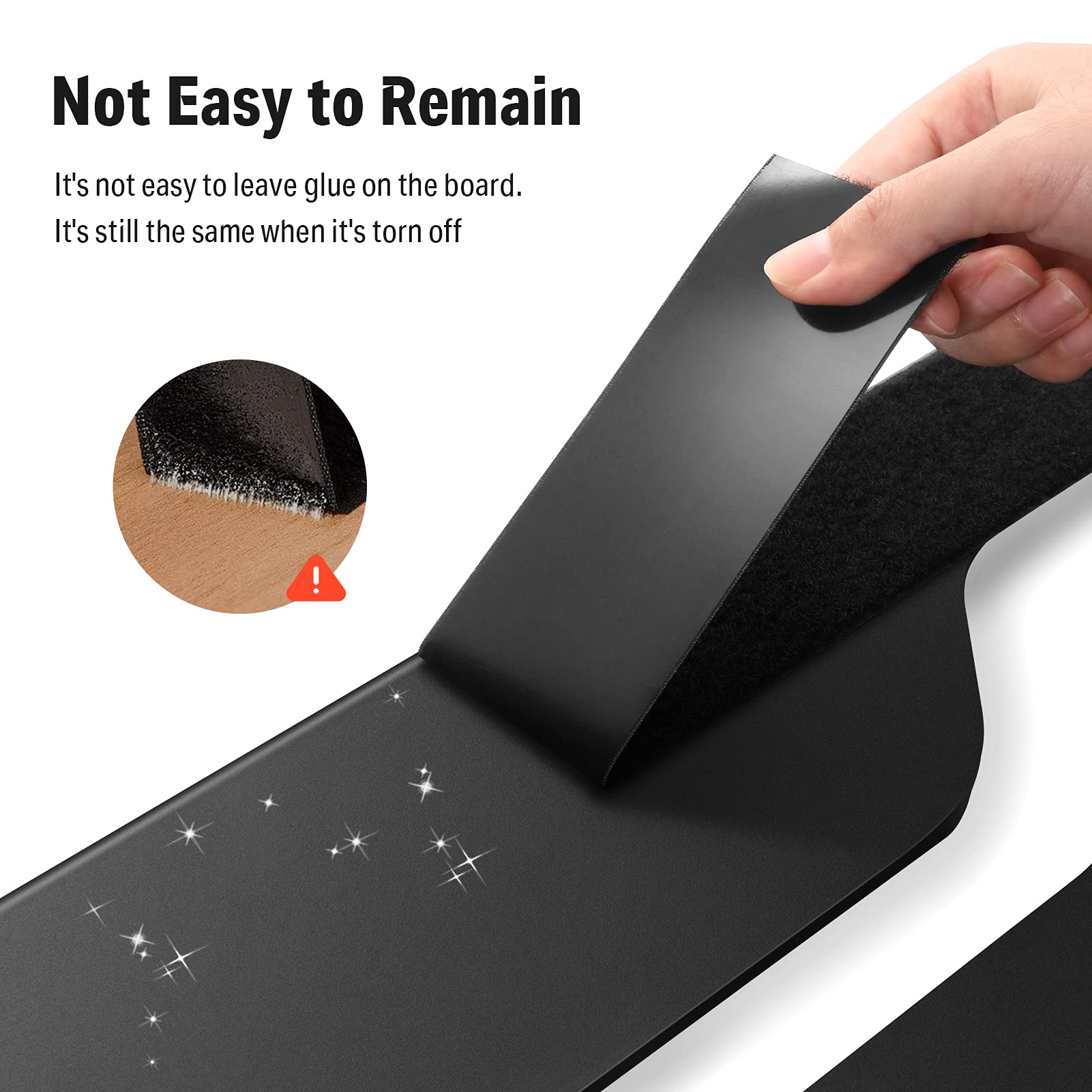 Donner Pedalboard Pedal Tape?Guitar Pedal Board Mounting Tape Length 2M Width 5CM Hook + Loop